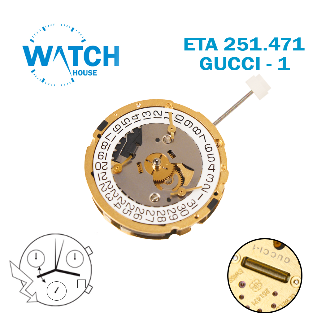 ETA-251.471-AT-4-WHITE-DATE, 3 HANDS