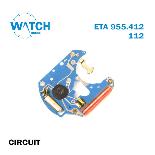 ETA 955.432 Swiss Quartz Watch Circuit Board – Electronic Movement Module, New Model Blue.