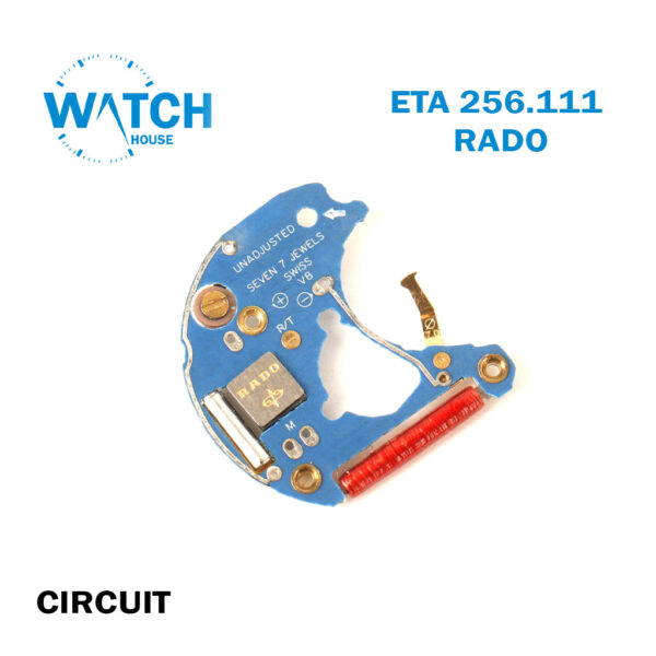 RADO ETA 256.111 Swiss Quartz Watch Circuit Board – Electronic Movement Module.