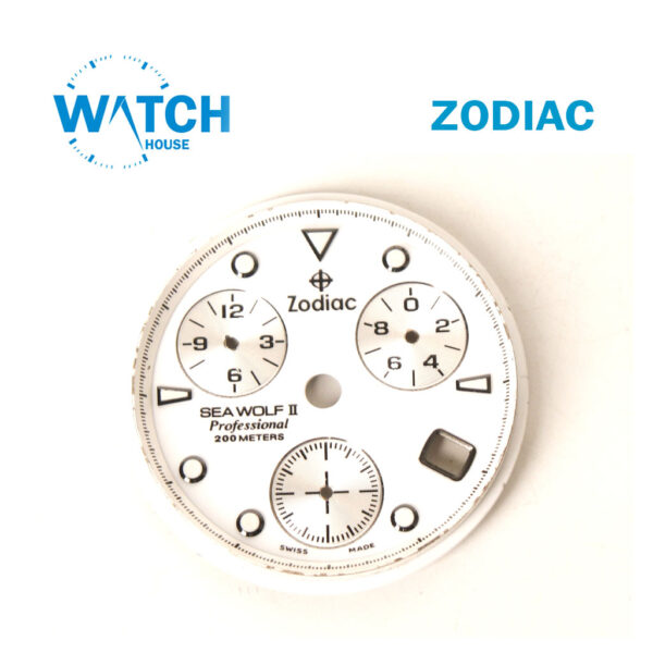 ZODIAC SEA WOLF Professional, 200 Meters Swiss ETA 251.262, Size 29.43mm.