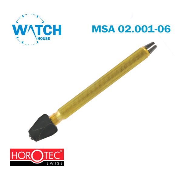 HOROTEC MSA02.001-06, THIN BRASS PIN Vice, SQUARE HEAD. -NOS-