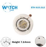 ETA G15.212 -Swiss Made Movement