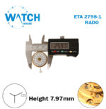 ETA 2798-1 RADO-Swiss Automatic Movement