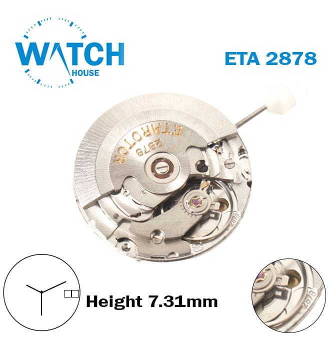 ETA 2878 Swiss Automatic Movement ETA 2878 Swiss Automatic Movement
