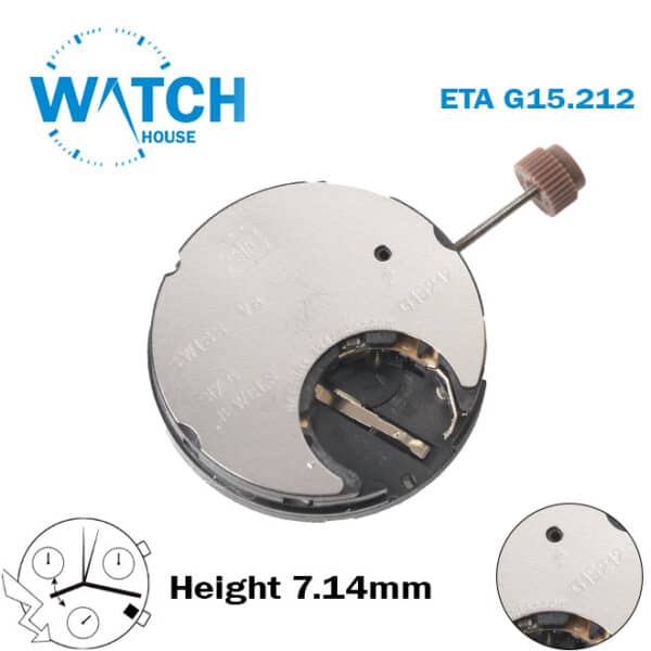 ETA G15.212 -Swiss Made Movement