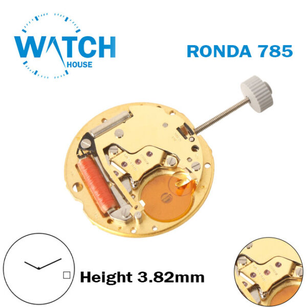 RONDA 785 Swiss Made Watch Movement