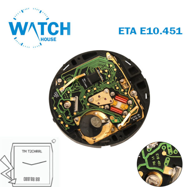 BREITLING ETA E10.451-Analog /Digital Movement