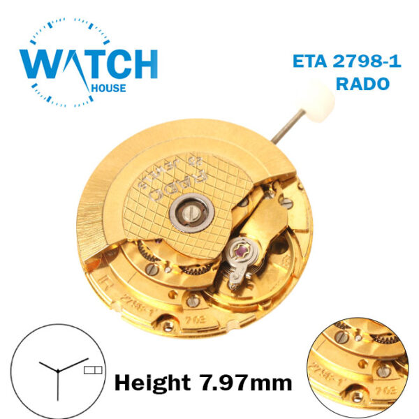 ETA 2798-1 RADO-Swiss Automatic Movement