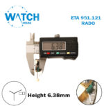 ETA 951.121 RADO Swiss Made Quartz Movement