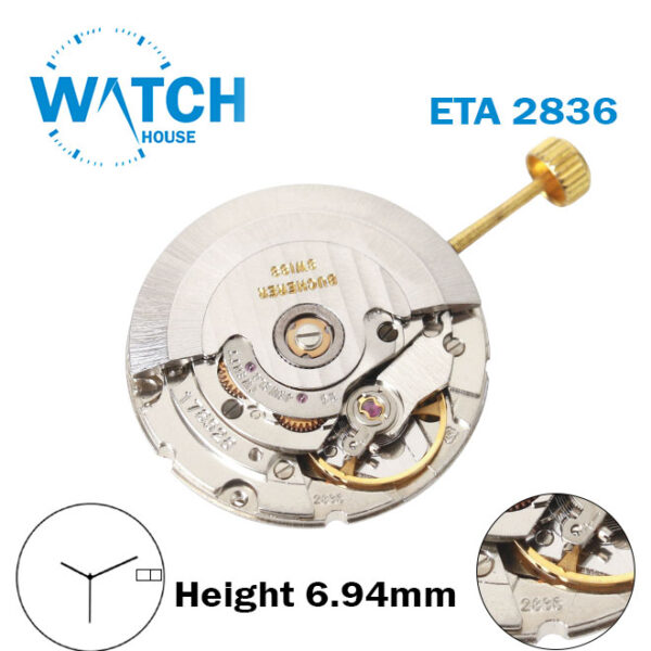ETA 2836 Bucherer Automatic Movement