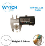 ETA 951.111 RADO Swiss Made Quartz Movement,