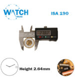 ISA 190 Swiss Made Quartz Movement