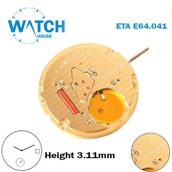 ETA E64.041 Swiss Made Quartz Movement