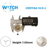 CERTINA 919-1, Swiss Automatic Movement