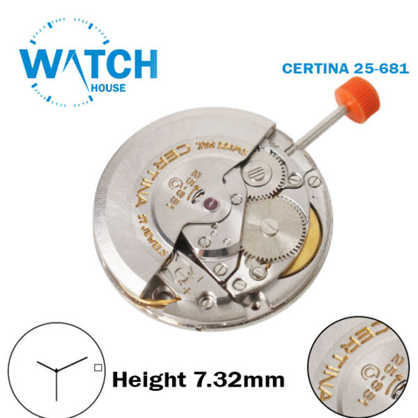 CERTINA 25-681 Automatic Movement