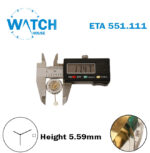 ETA 551.111 Swiss Made Quartz Movement