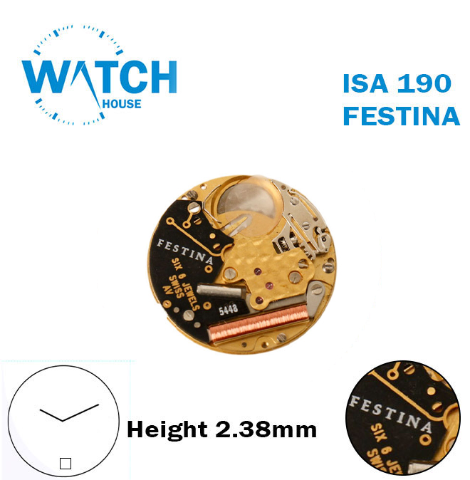 ISA ( Festina) 190 Swiss Movement ISA ( Festina) 190 Swiss Movement