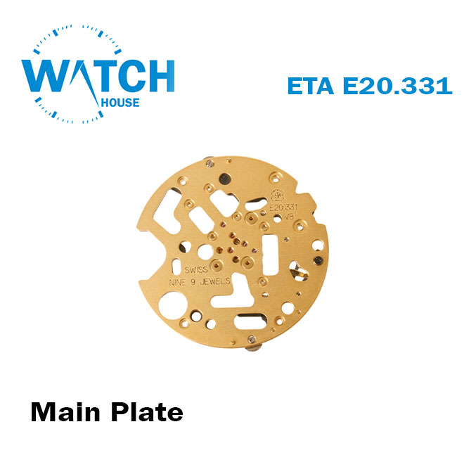 ETA E20.331 Swiss Made Main Plate ETA E20.331 Swiss Made Main Plate